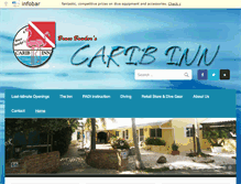 Tablet Screenshot of caribinn.com